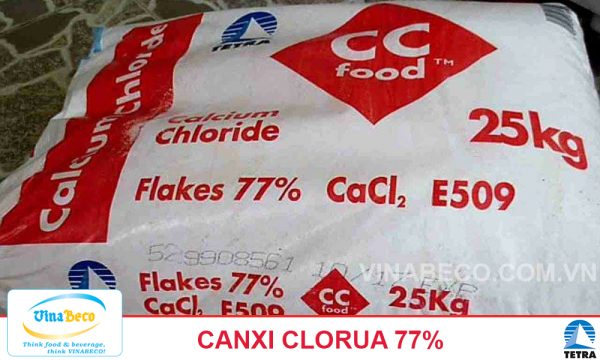 Canxi Clorua 77% - VinaBeco - Công Ty CP Công Nghệ Bia Rượu Nước Giải Khát Việt Nam